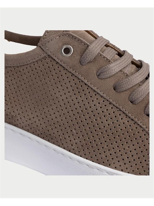 Baskets Exton pour hommes en daim beige EXTON | 565TAUPE