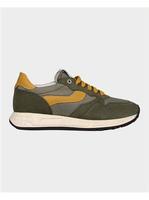 Exton Men's Sneakers Suede and Fabric Green EXTON | 6354