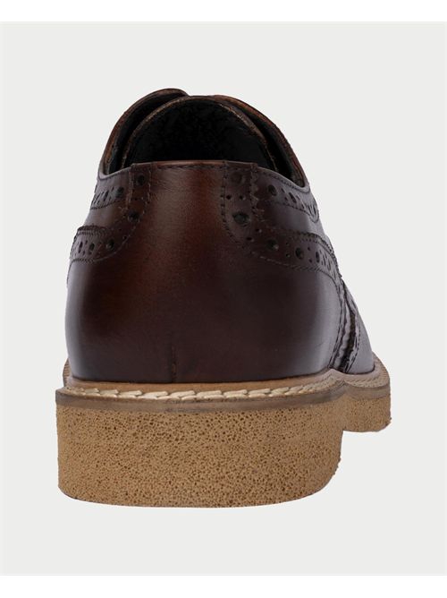 Exton Men's Derby Shoes in Leather EXTON | 8142LEGNO