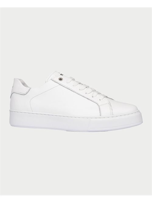 Scarpa Sneakers Exton Uomo Pelle Bianca EXTON | 83BIANCO