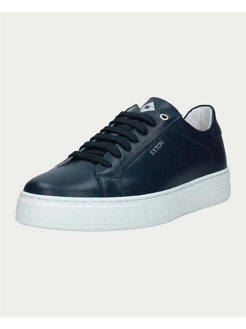 Exton Men's Leather Sneakers EXTON | 83BLU