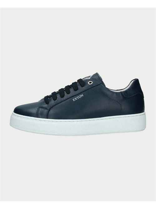 Exton Men's Leather Sneakers EXTON | 83BLU