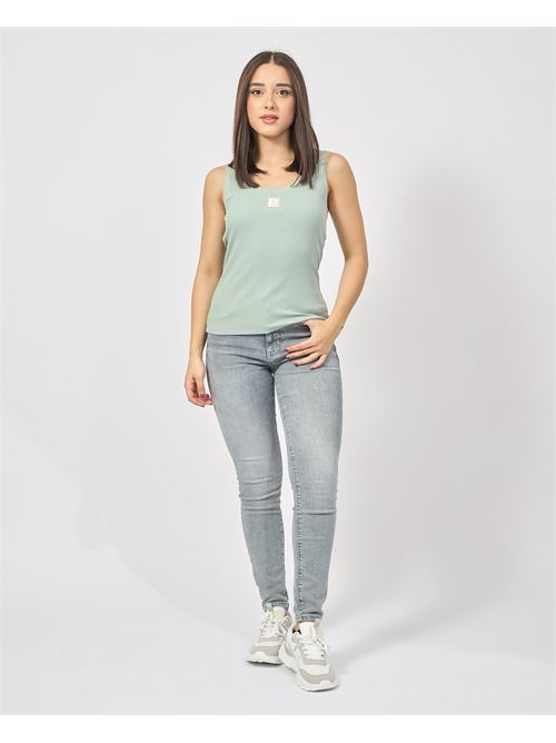 Fracomina tight ribbed tank top FRACOMINA | FP25ST2001J40101247