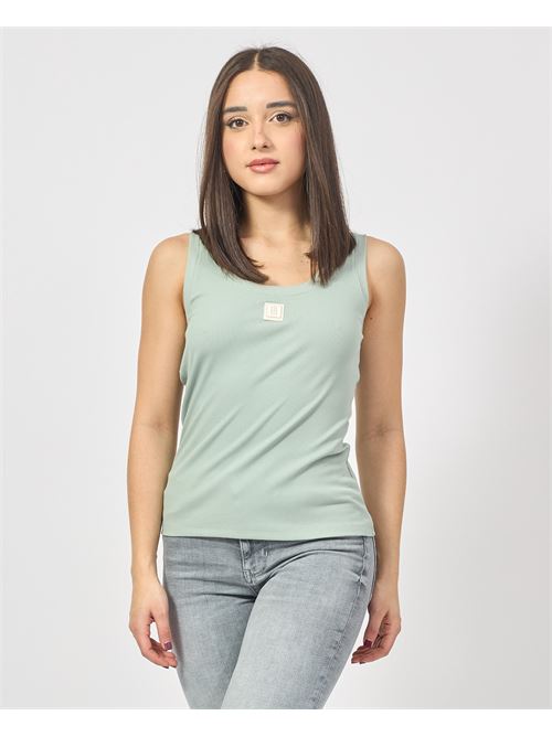 Fracomina tight ribbed tank top FRACOMINA | FP25ST2001J40101247