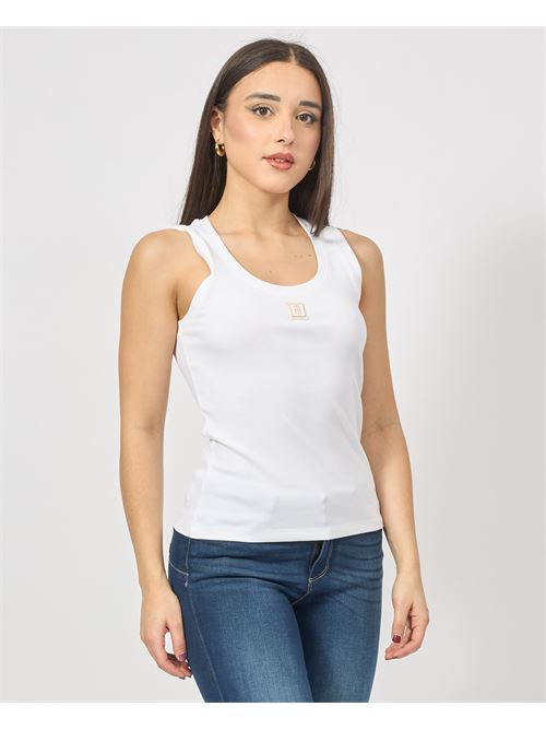 Fracomina Ribbed Fitted Tank Top FRACOMINA | FP25ST2001J40101278