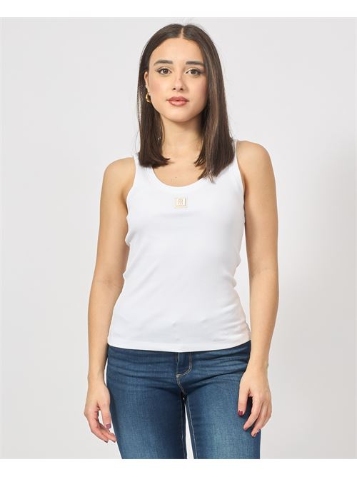 Fracomina Ribbed Fitted Tank Top FRACOMINA | FP25ST2001J40101278