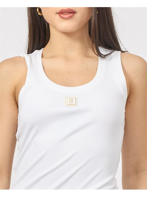 Fracomina Ribbed Fitted Tank Top FRACOMINA | FP25ST2001J40101278