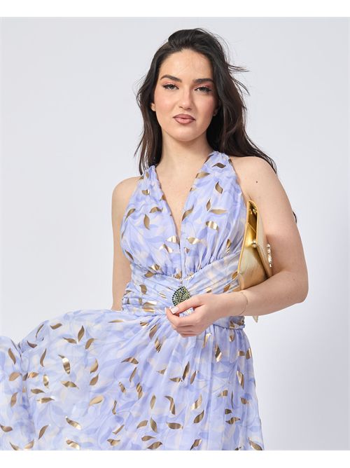 Robe longue femme Fracomina à motif floral FRACOMINA | FQ25SD3009W412R8510