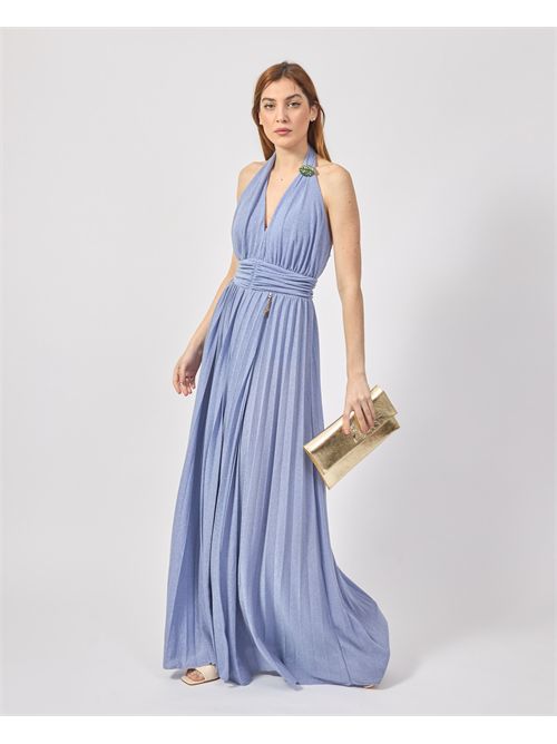 Fracomina long dress with front slit FRACOMINA | FQ25SD3010W799Q7510