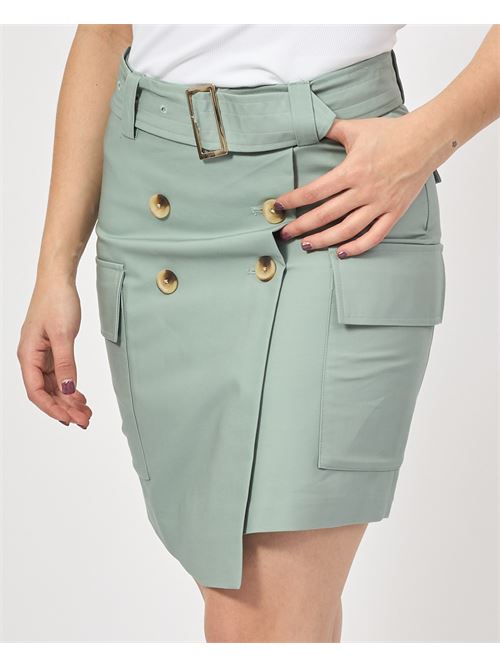 Fracomina tight skirt with belt and buttons FRACOMINA | FR25SG1005W76401247