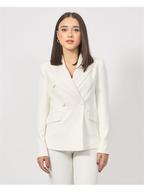 Blazer croisé coupe slim Fracomina FRACOMINA | FR25SJ3007W42901108