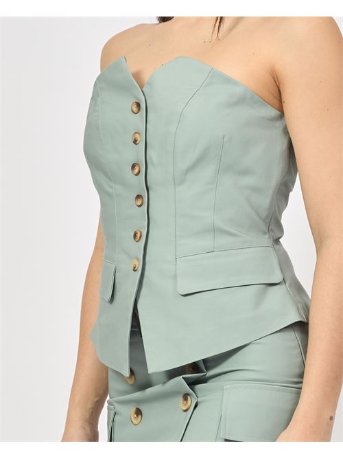 Fracomina tight bustier with buttons FRACOMINA | FR25SJ5005W76401247