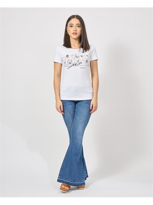 T-shirt en coton coupe régulière Fracomina FRACOMINA | FR25ST3002J401N5278