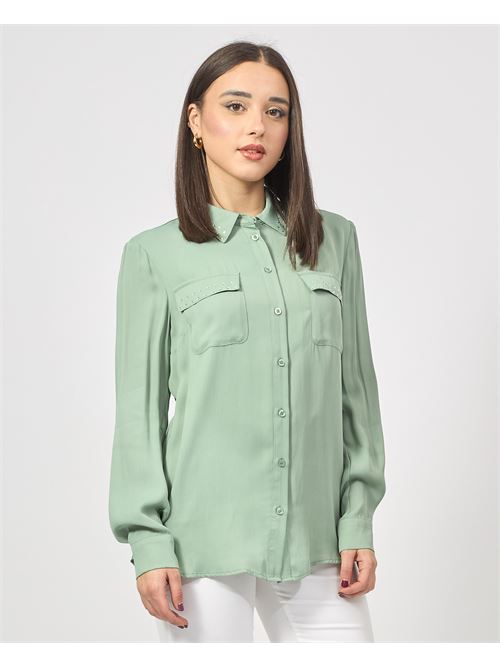 Fracomina oversized viscose shirt FRACOMINA | FR25ST6014W42801247