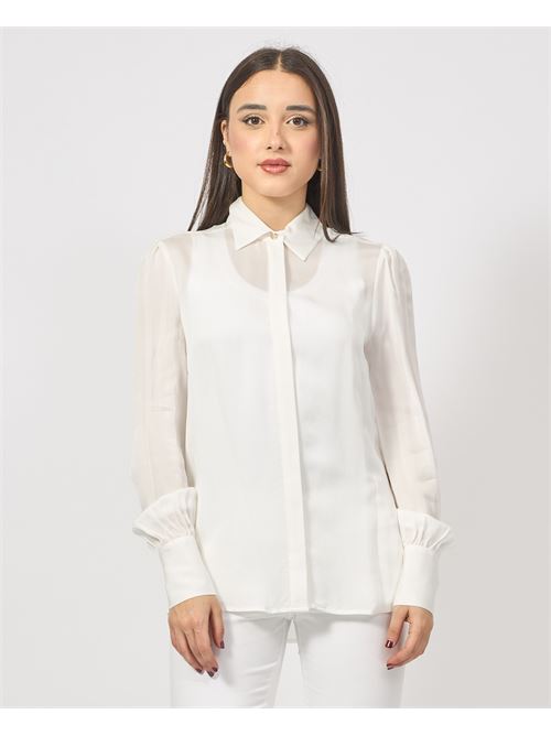 Camicia Fracomina regular fit con bottoni nascosti FRACOMINA | FR25ST6021W77401108