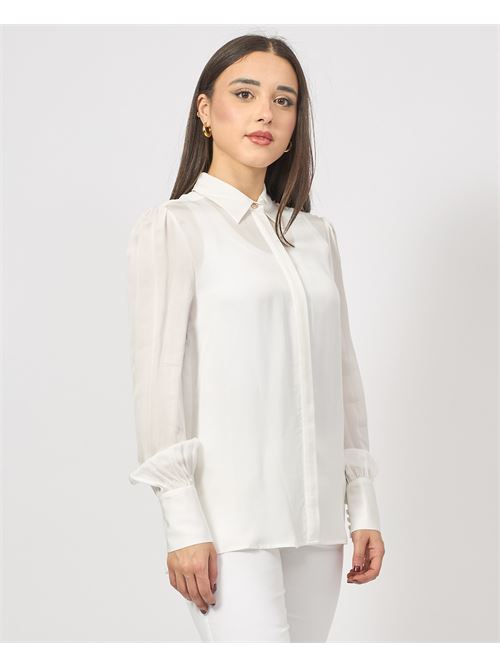 Fracomina regular fit shirt with hidden button FRACOMINA | FR25ST6021W77401108