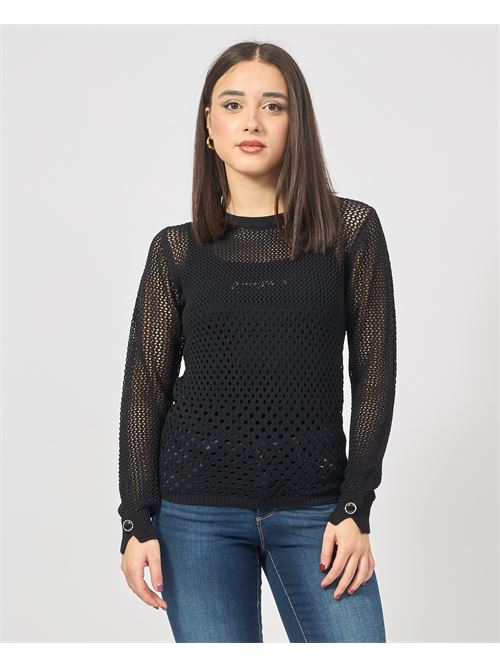 Maglia Fracomina regular fit traforata