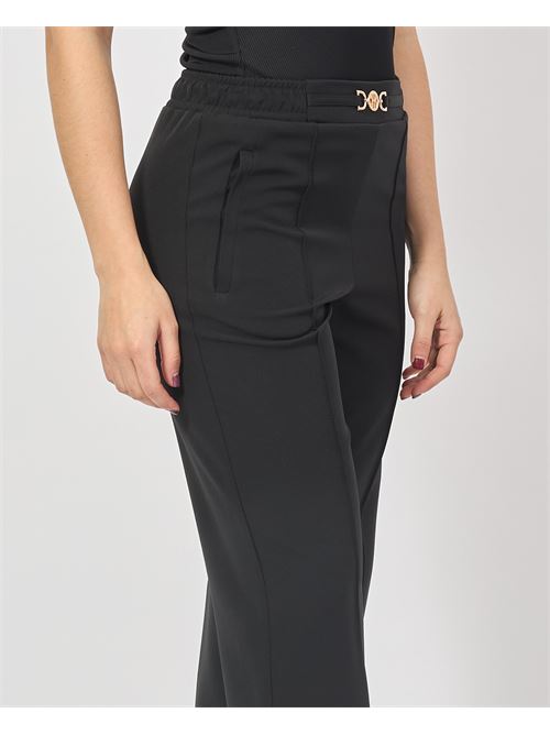 Fracomina bootcut trousers with elastic waist FRACOMINA | FR25SV2002W42901053