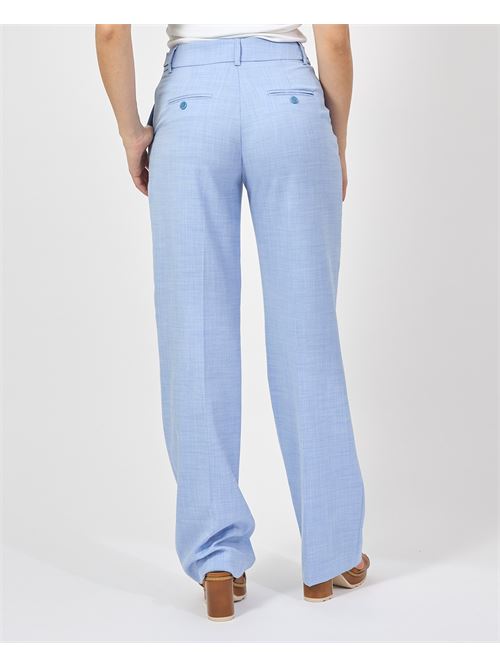 Fracomina high-waisted straight trousers FRACOMINA | FR25SV2003W76801T12