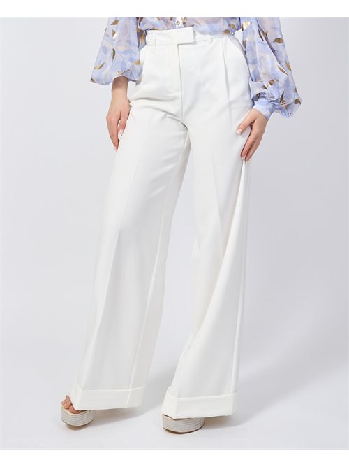 Fracomina palazzo pants with high waist FRACOMINA | FR25SV3007W42901108