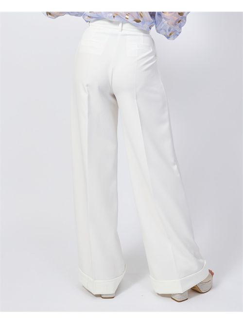 Pantalon palazzo Fracomina à taille haute FRACOMINA | FR25SV3007W42901108