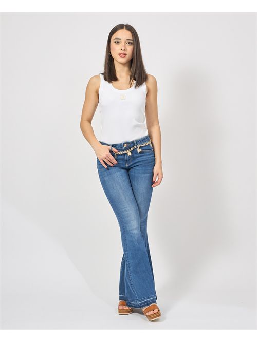 Jeans slim fit Fracomina con cintura in vita FRACOMINA | FR25SV8040D46002349