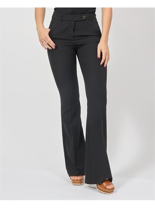 Fracomina regular waist bootcut trousers