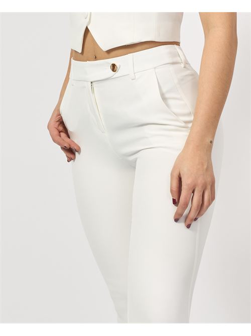 Pantalon bootcut taille régulière Fracomina FRACOMINA | FR25SVA004W42901108