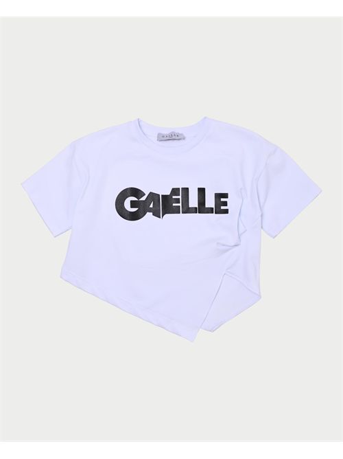 T-shirt coupe évasée fille Gaelle GAELLE PARIS | 2746MY00389WHITE