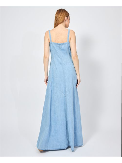 Gaudi long dress with buttons and suspenders GAUDI | 511BD1600300