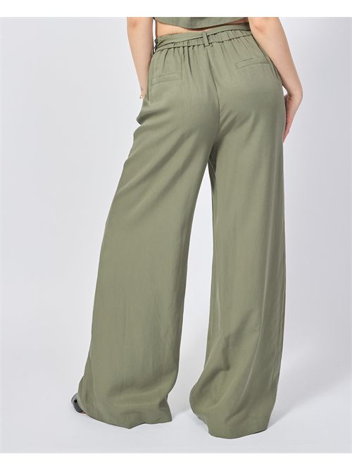 Gaudi women's wide trousers with belt GAUDI | 511BD250112526