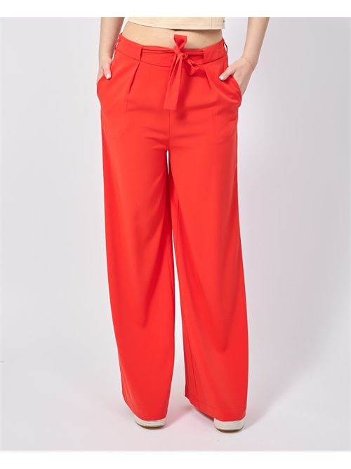 Pantalon Palazzo Gaudi pour femme avec plis GAUDI | 511BD250122719