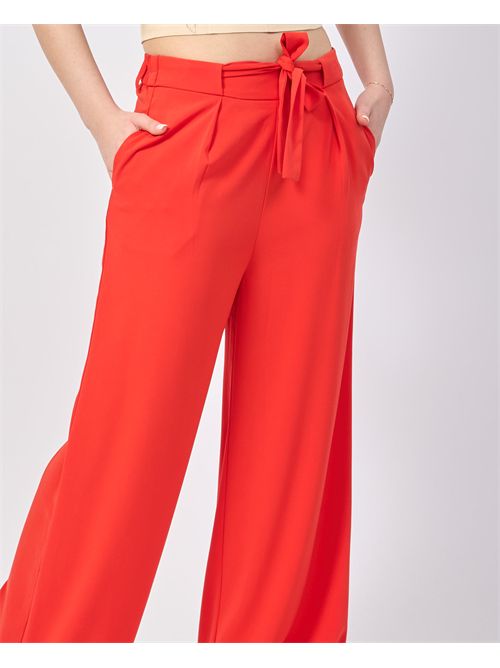 Pantalon Palazzo Gaudi pour femme avec plis GAUDI | 511BD250122719