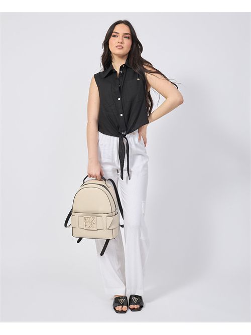 Gaudi sleeveless linen shirt GAUDI | 511BD450332001