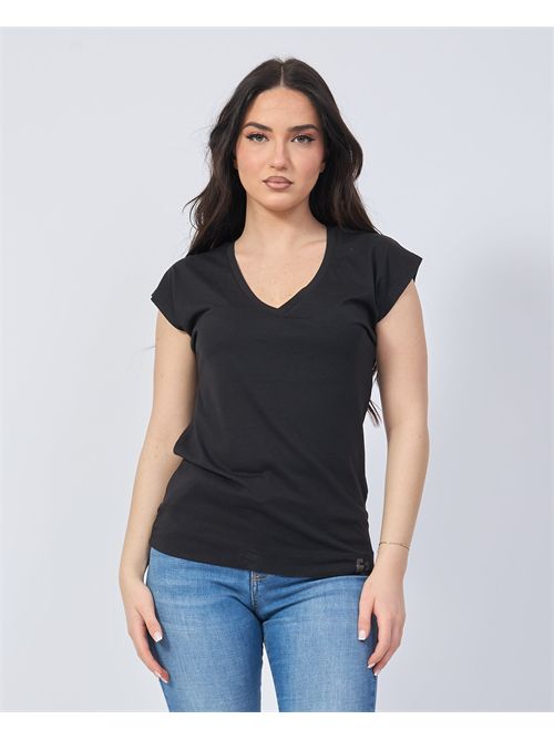 Gaudi Women's V-Neck T-Shirt GAUDI | 511BD640072001