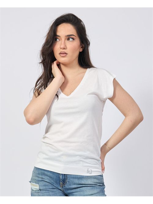 Gaudi Women's V-Neck T-Shirt GAUDI | 511BD640072101