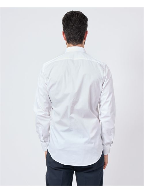 Gazzarrini men's cotton shirt with buttons GAZZARRINI | CC311GBIANCO