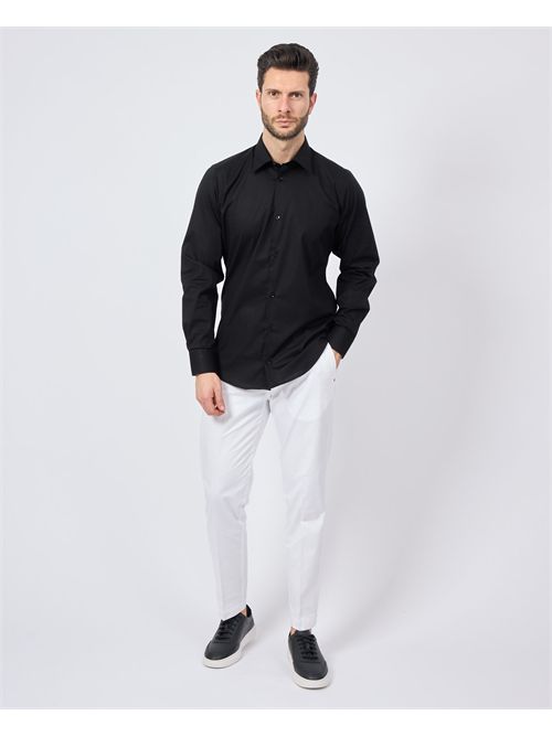 Gazzarrini men's cotton shirt with buttons GAZZARRINI | CC311GNERO