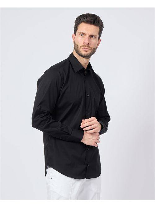 Chemise homme en coton à boutons Gazzarrini GAZZARRINI | CC311GNERO