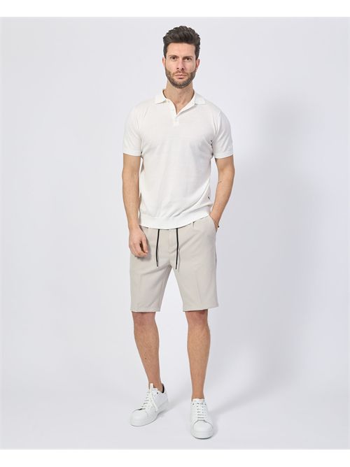 Polo Gazzarrini pour homme couleur unie GAZZARRINI | ME517BIANCO