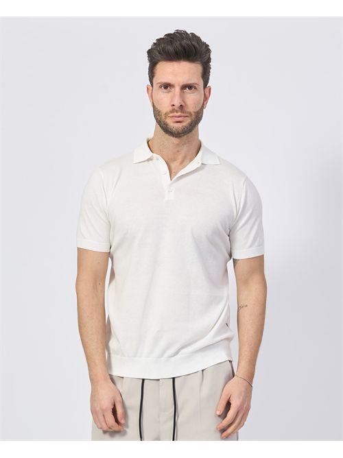 Polo Gazzarrini pour homme couleur unie GAZZARRINI | ME517BIANCO