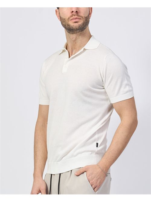 Polo Gazzarrini pour homme couleur unie GAZZARRINI | ME517BIANCO