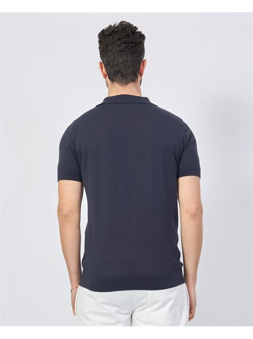 Polo Gazzarrini pour homme couleur unie GAZZARRINI | ME517BLU