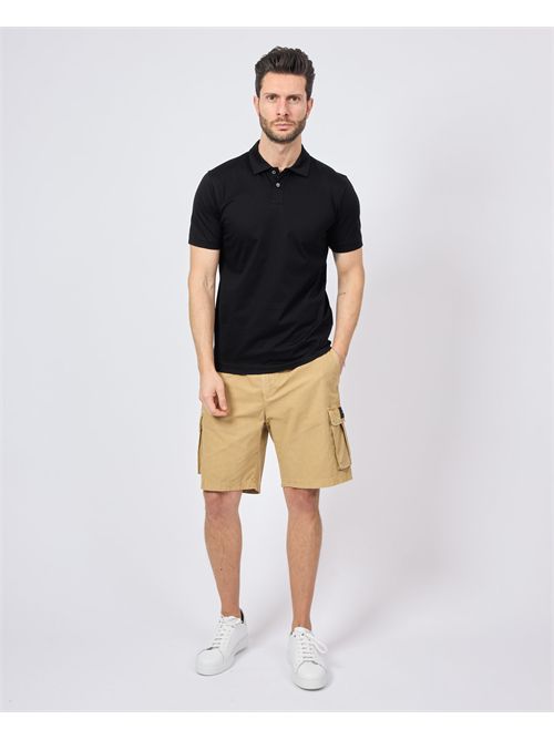 Polo nera Gazzarrini slim fit GAZZARRINI | PE34NERO