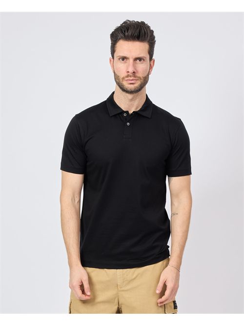 Polo nera Gazzarrini slim fit GAZZARRINI | PE34NERO