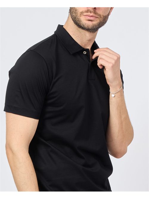 Polo nera Gazzarrini slim fit GAZZARRINI | PE34NERO