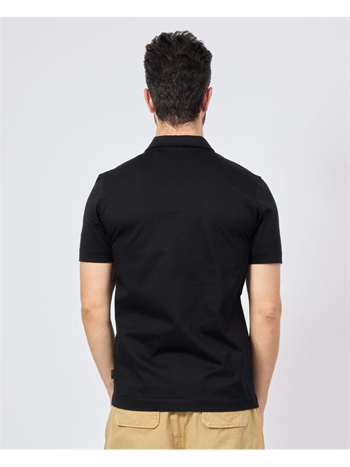 Polo nera Gazzarrini slim fit GAZZARRINI | PE34NERO