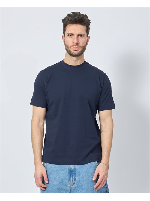 Gazzarrini basic crew neck men's t-shirt GAZZARRINI | TE205BLU