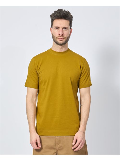 Gazzarrini basic crew neck men's t-shirt GAZZARRINI | TE205KAKI