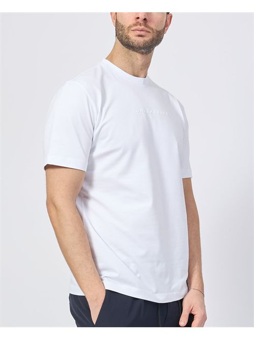 T-shirt uomo Gazzarrini girocollo con logo GAZZARRINI | TE207BIANCO